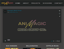 Tablet Screenshot of animagicmediagroup.com